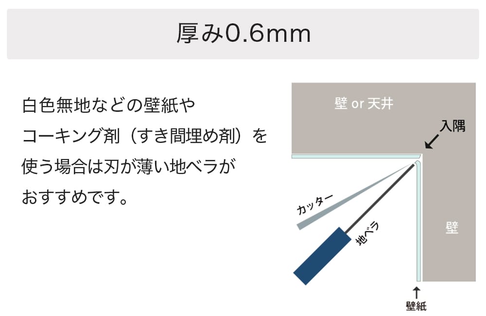 地ベラ 0.6mm厚