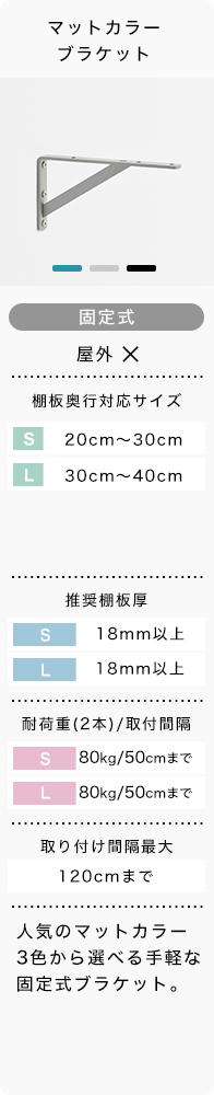 棚受け金具・ブラケット一覧