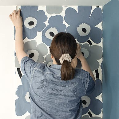 marimekko（マリメッコ）壁紙の貼り方