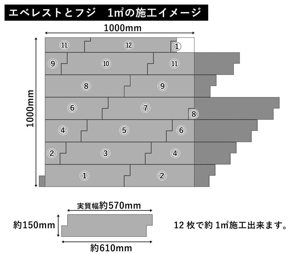 ウッドウォールパネルの貼り方